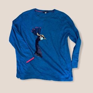peacock lightweight sweater